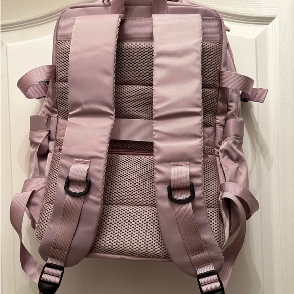 SHRRADOO Travel Laptops Backpack NWOT (Pink khaki) - Picture 8 of 11